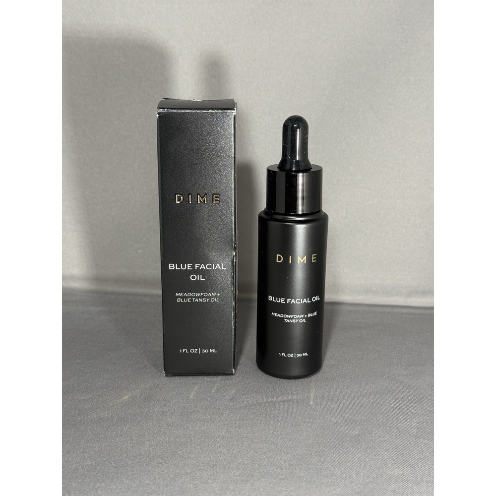 DIME Blue Facial Oil 1oz Oil Skincare Serum 30ml Blemish Treatment